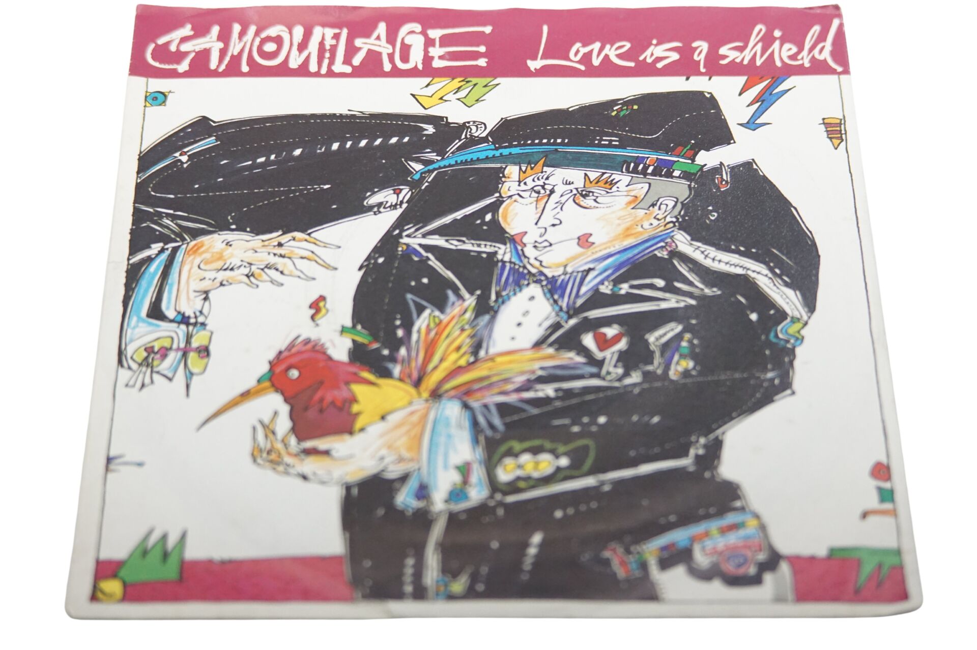 Camouflage Love Is A Shield - Plak