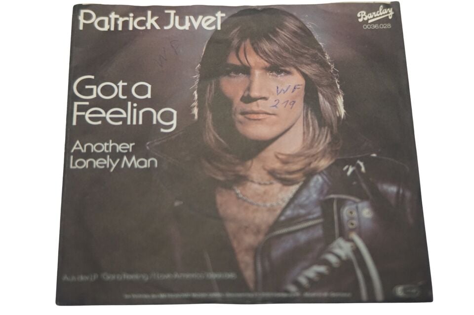 Patrick Juvet Got A Feeling - Plak