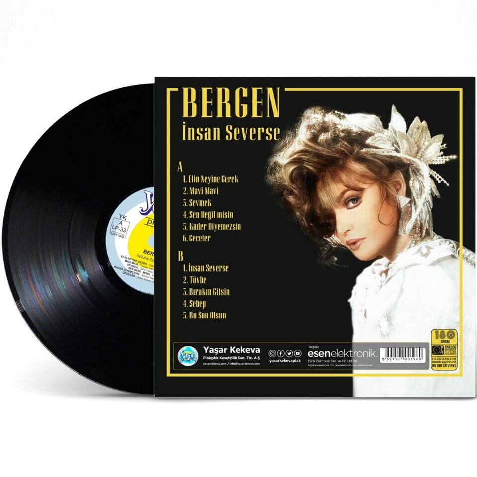 Bergen İnsan Severse - Plak