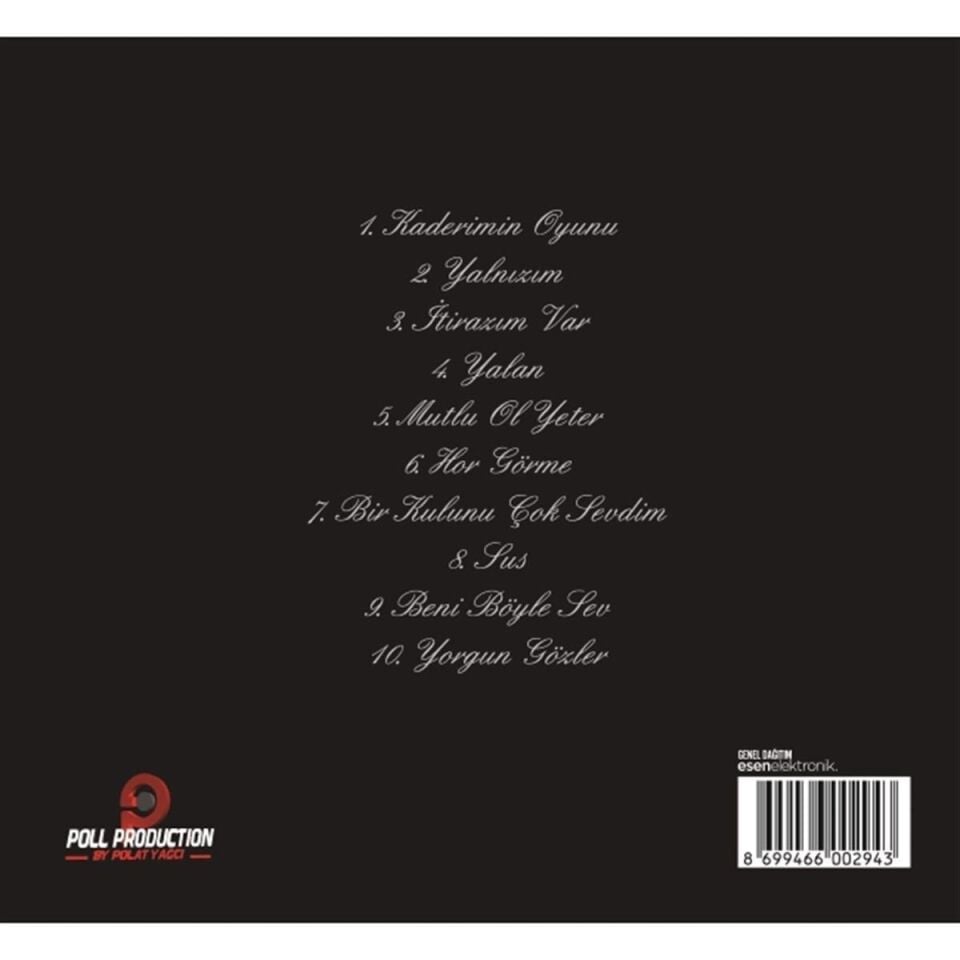 Levent Yüksel Hayatıma Dokunan Şarkılar - CD