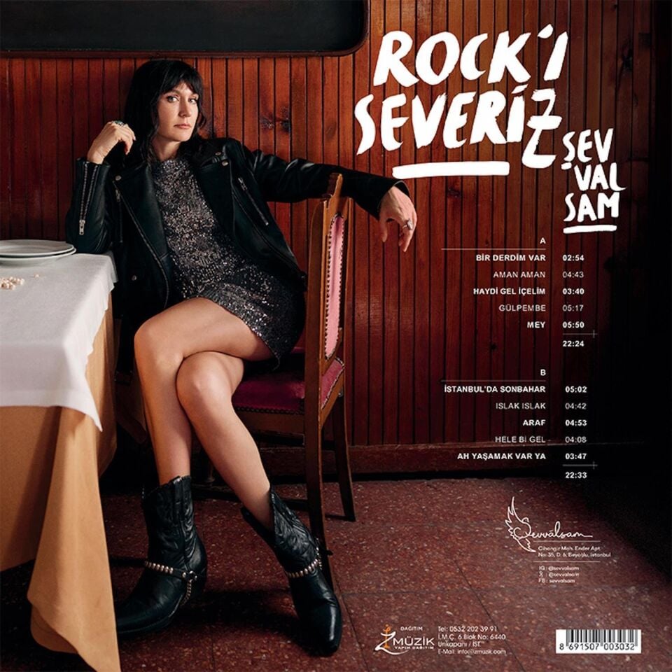 Şevval Sam Rock'ı Severiz - Plak