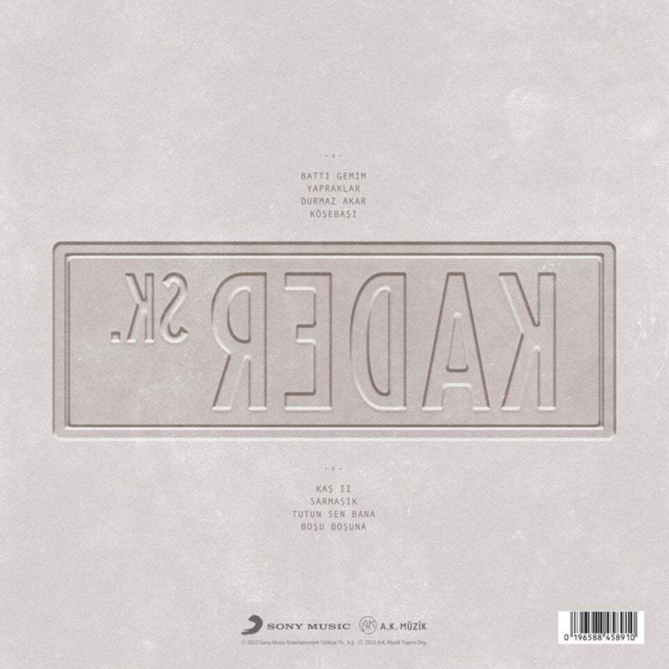 Yüzyüzeyken Konuşuruz Kader Sk. - Plak