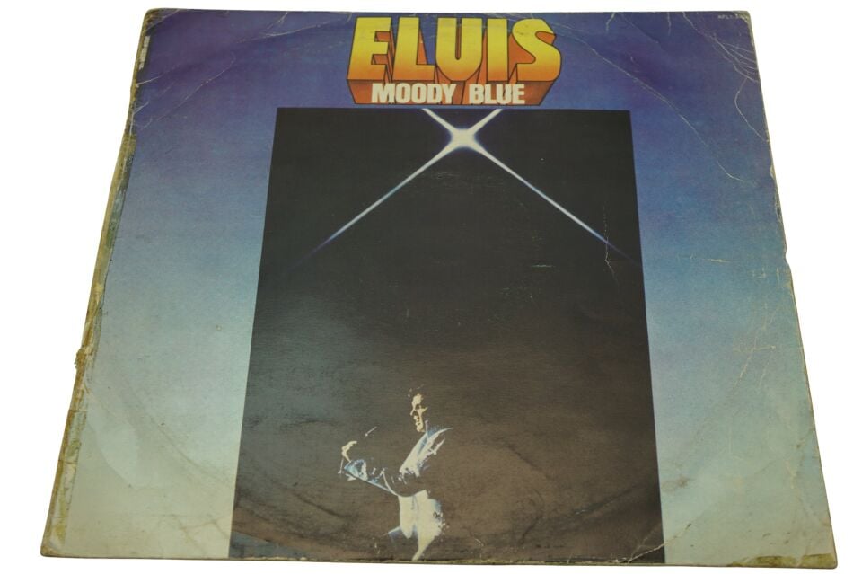 Elvis Presley Moody Blue - Plak