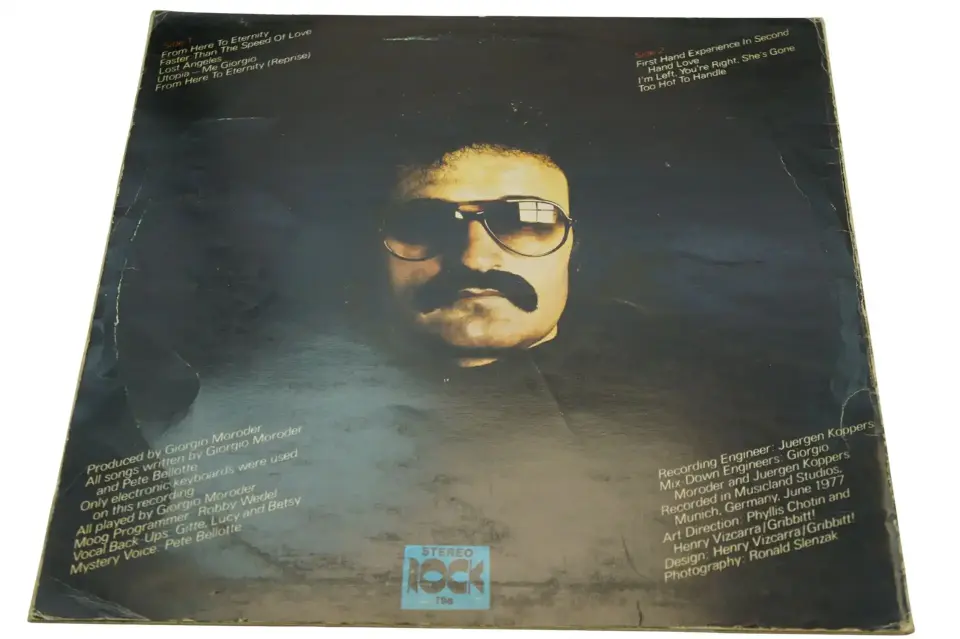 Giorgio Moroder From Here To Eternity - Plak