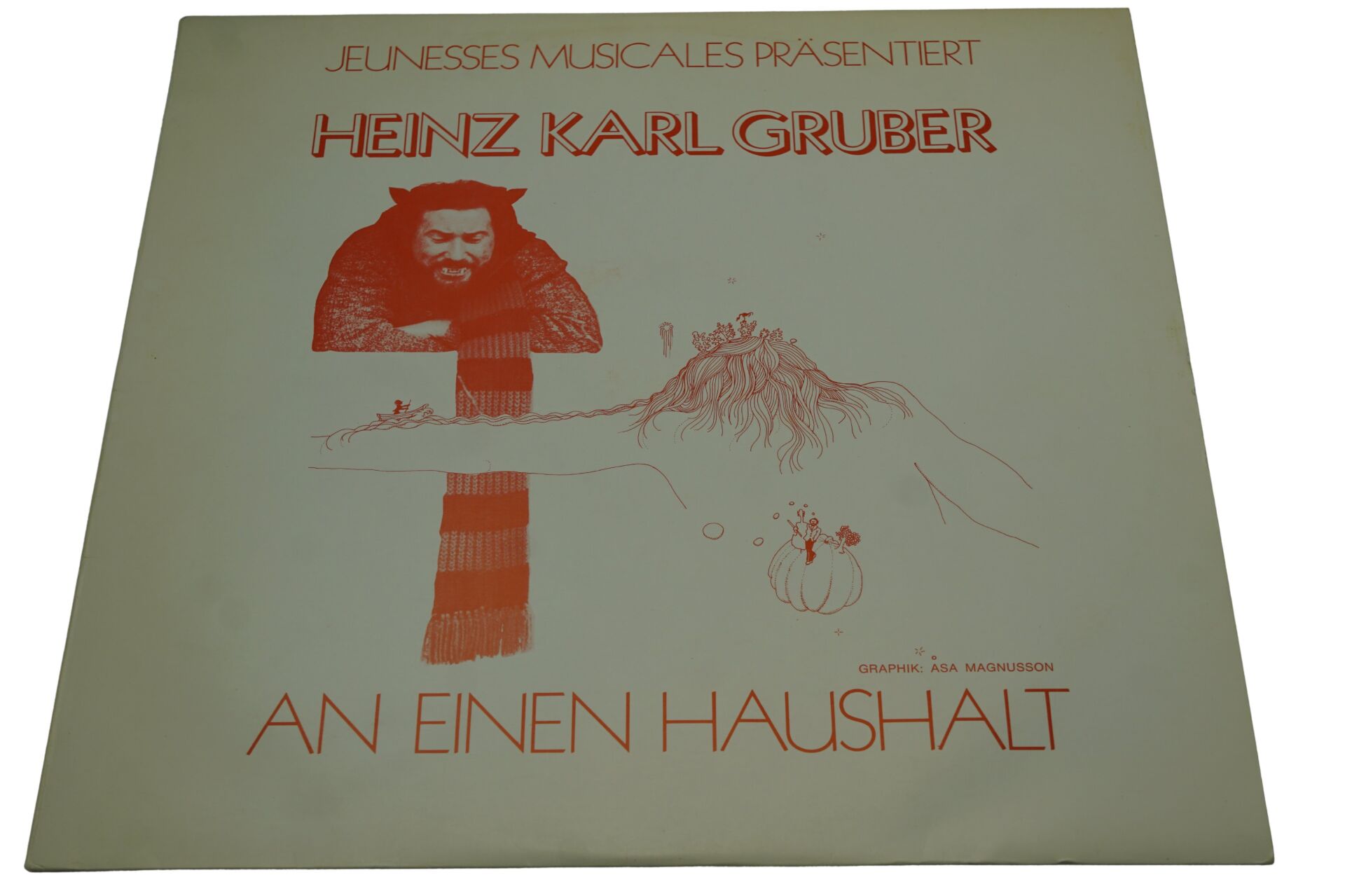 Heinz Karl Gruber MOB Art & Tone Art Ensemble An Einen Haushalt - Plak
