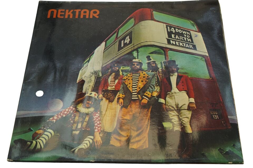 Nektar Down To Earth - Plak