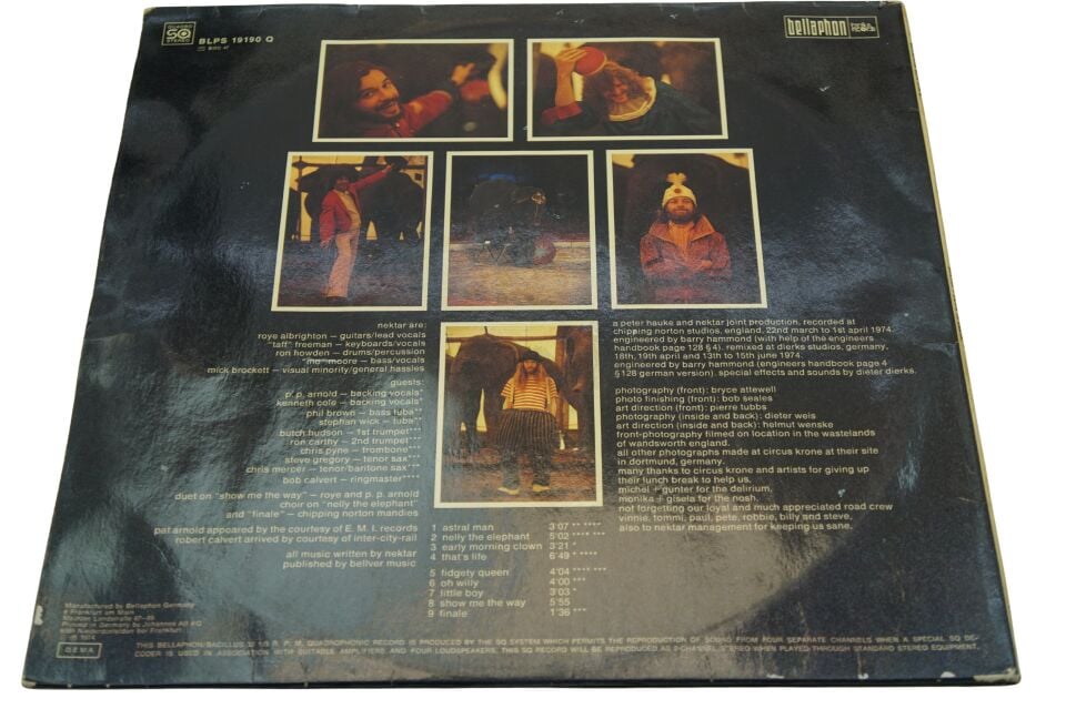 Nektar Down To Earth - Plak