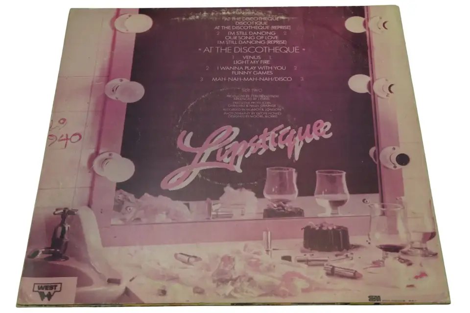 Lipstique At The Discotheque - Plak