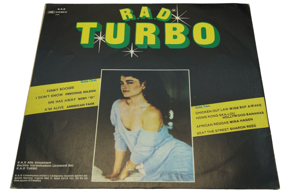 Karışık Sanatçılar R.A.D. Turbo Disco Summer - Sarı Renk Plak