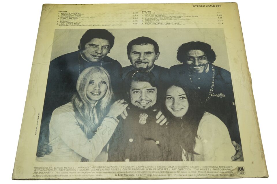 Sergio Mendes & Brasil '66 What The World Needs Now - Plak