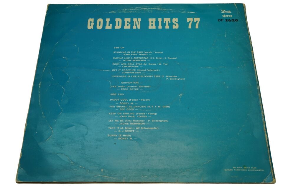 Karışık Sanatçılar Golden Hits 77 - Plak