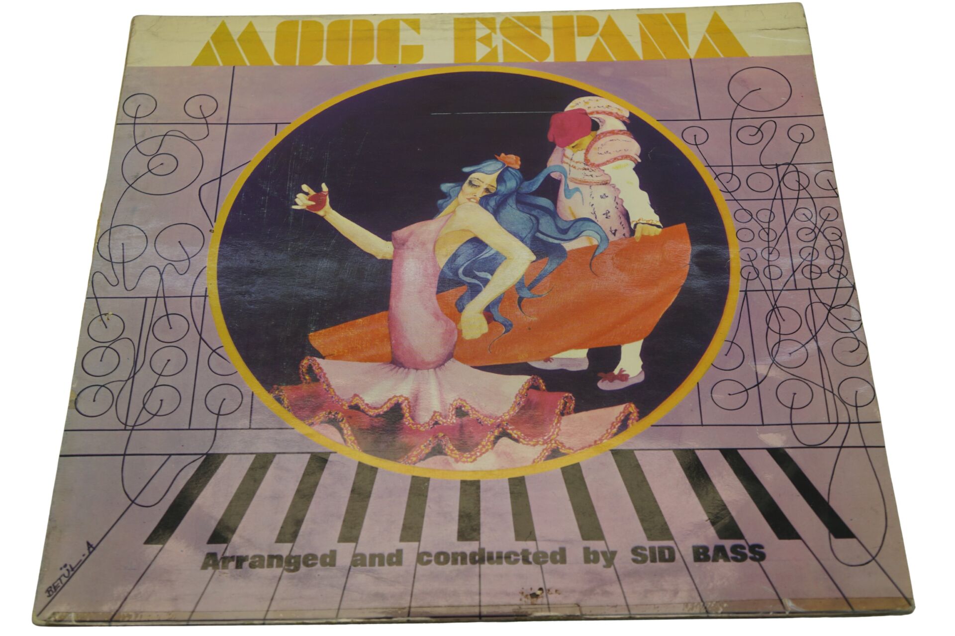 Sid Bass Moog España - Plak