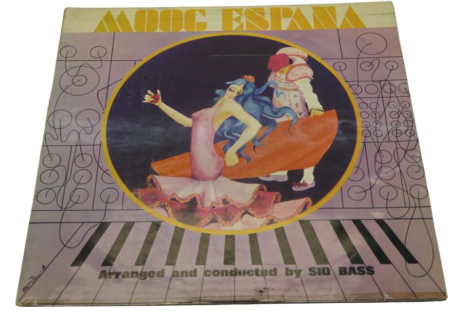 Sid Bass Moog España - Plak