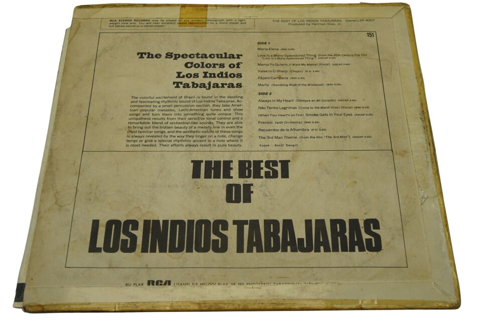 Los Indios Tabajaras The Best Of - Plak