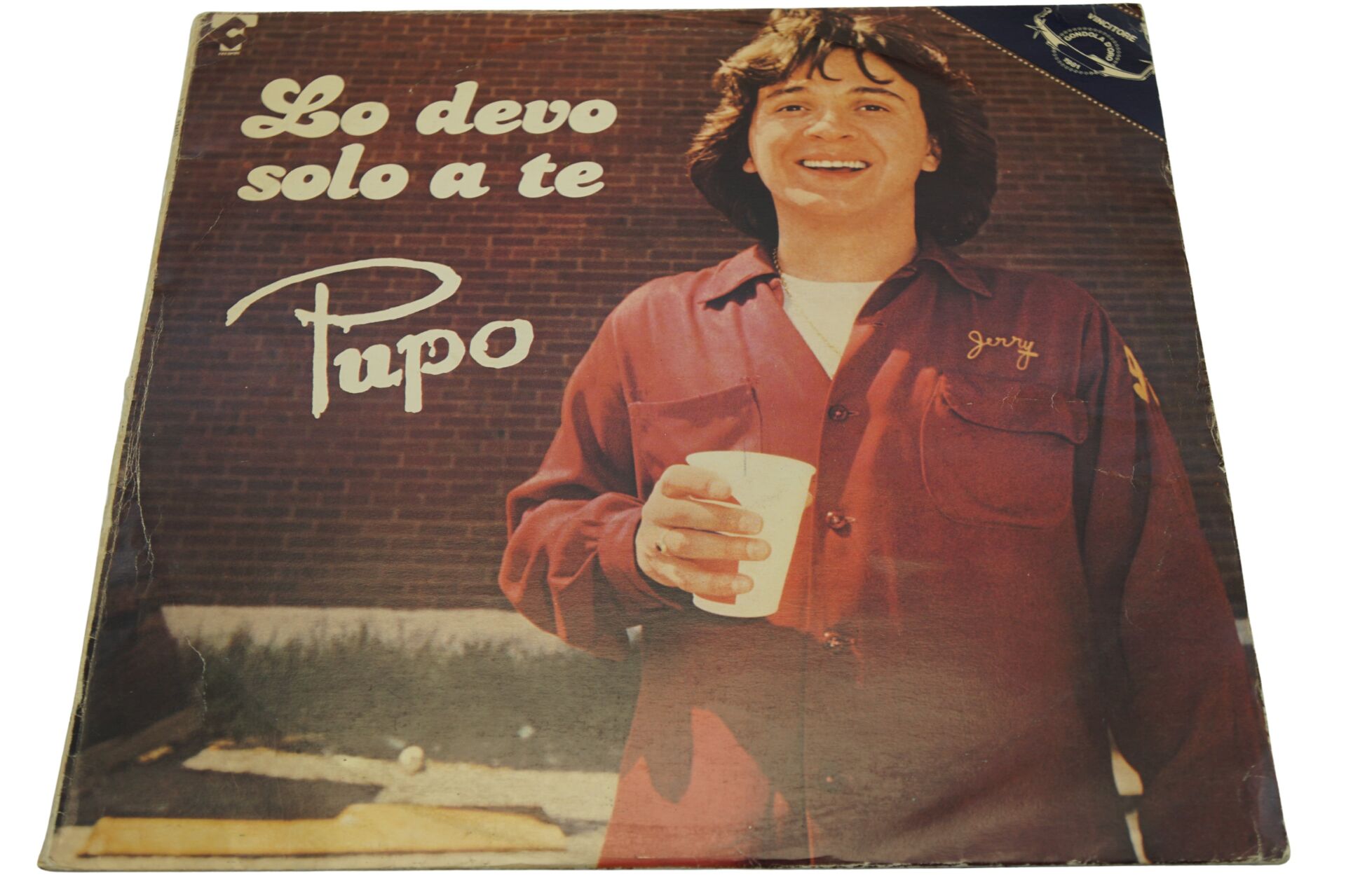 Pupo Lo Devo Solo A Te - Plak