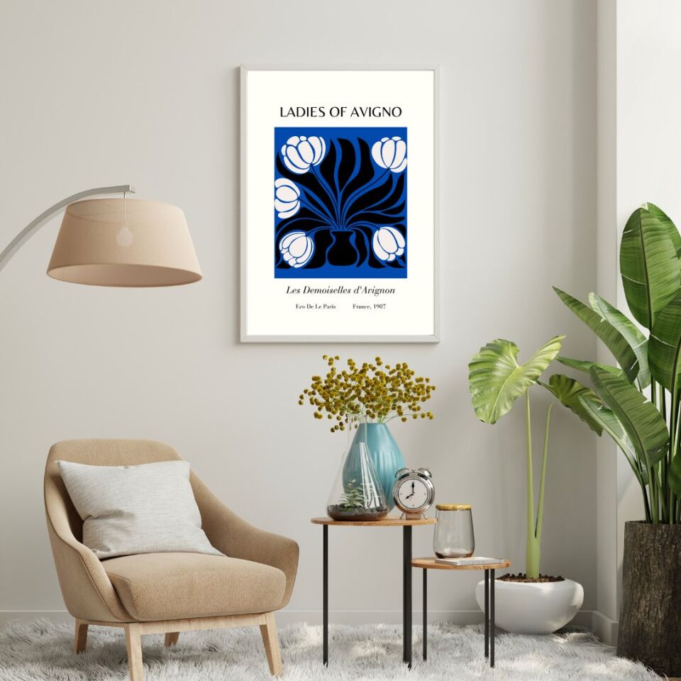 Picasso Duvar Tablosu Çerçeveli 3'lü Set