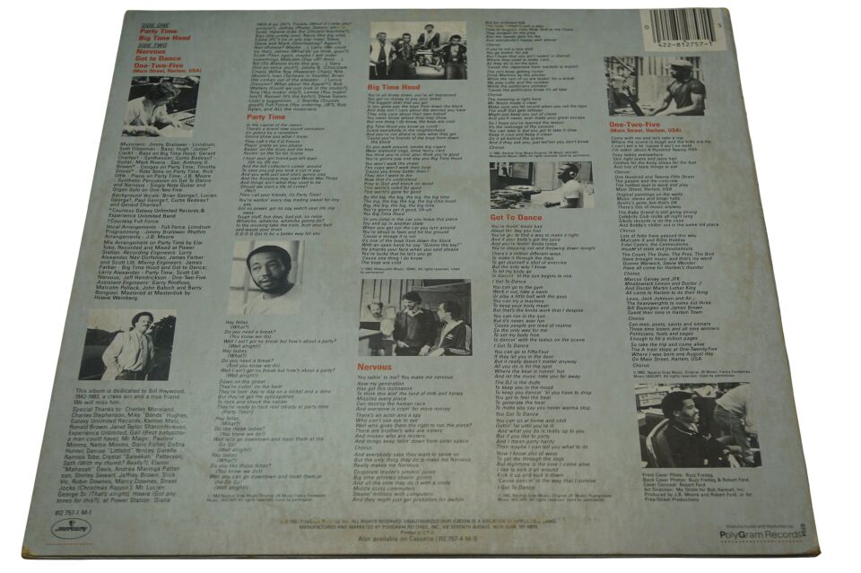 Kurtis Blow Party Time? - Plak