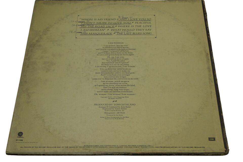 Helen Reddy I Am Woman - Plak