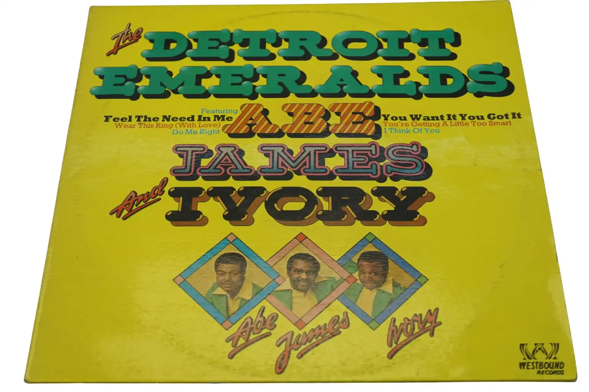 The Detroit Emeralds Abe, James And Ivory - Plak