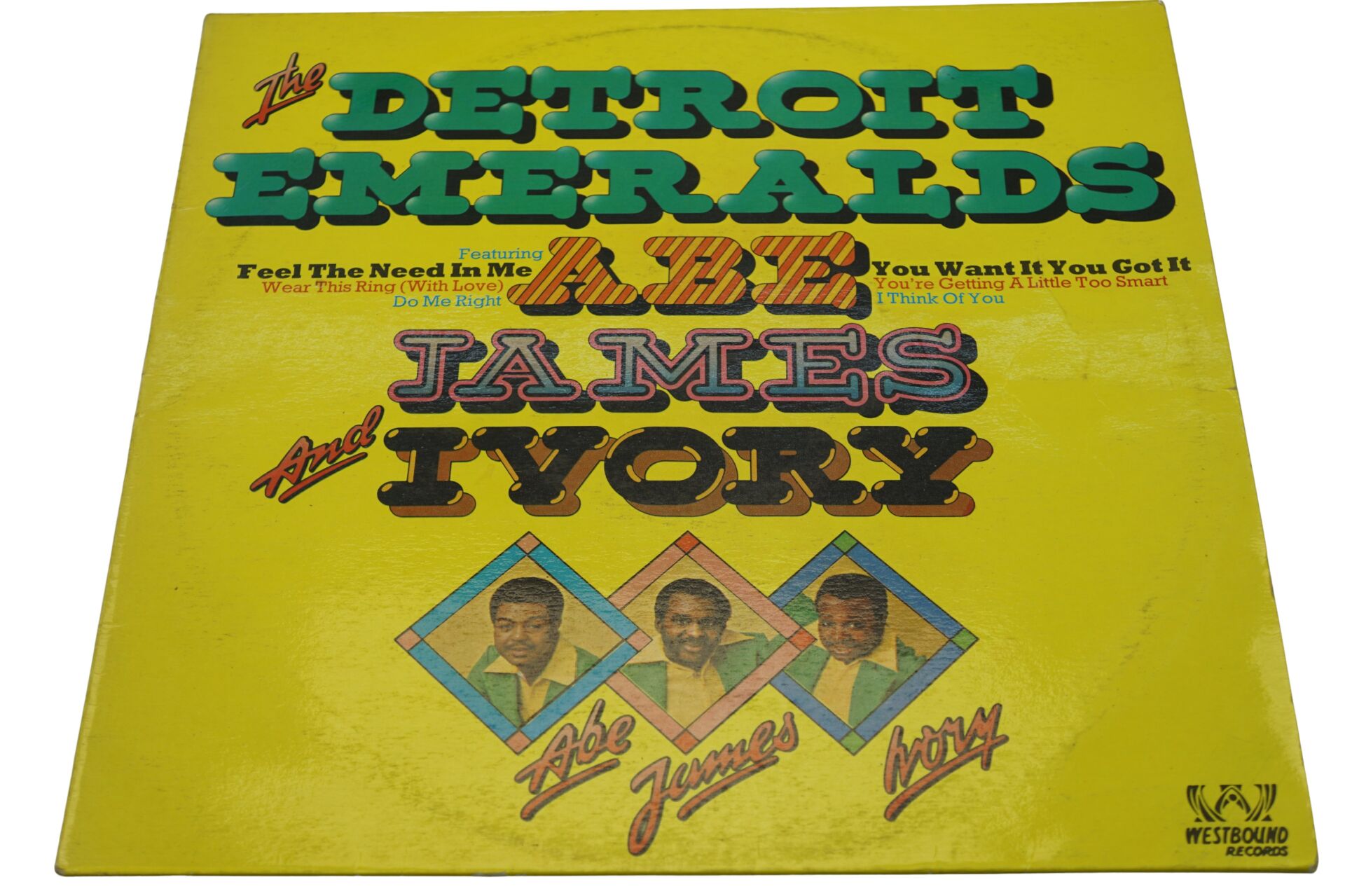The Detroit Emeralds Abe, James And Ivory - Plak