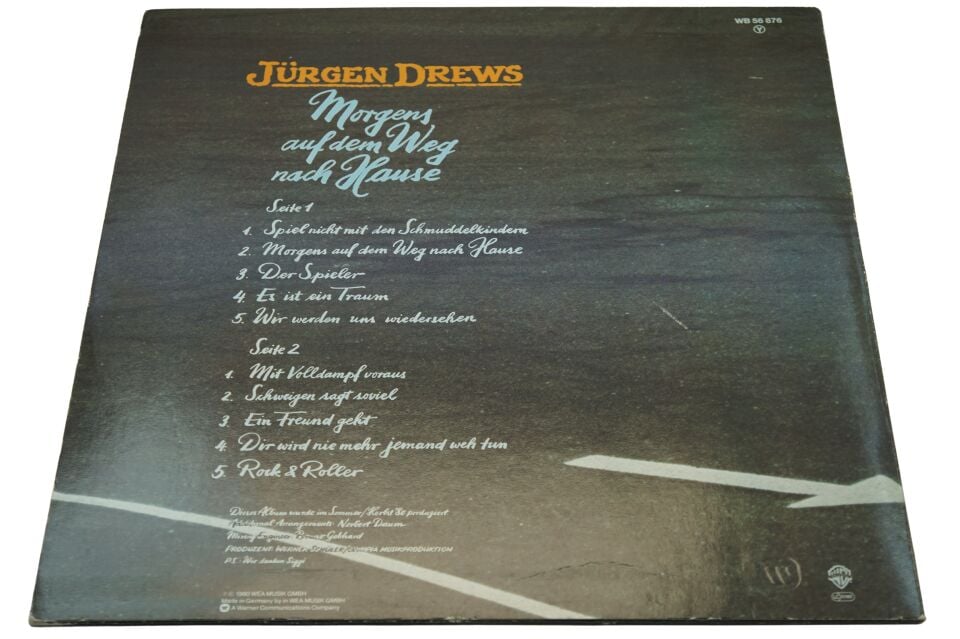 Jürgen Drews Morgens Auf Dem Weg Nach Hause - Plak