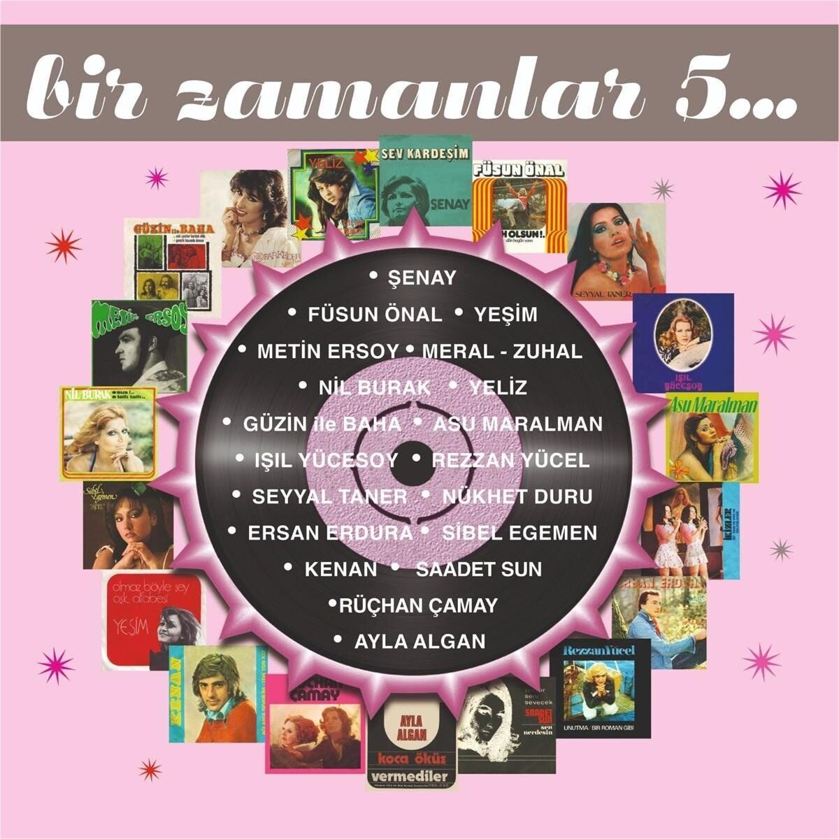 Karışık Sanatçılar Bir Zamanlar 5 - Plak