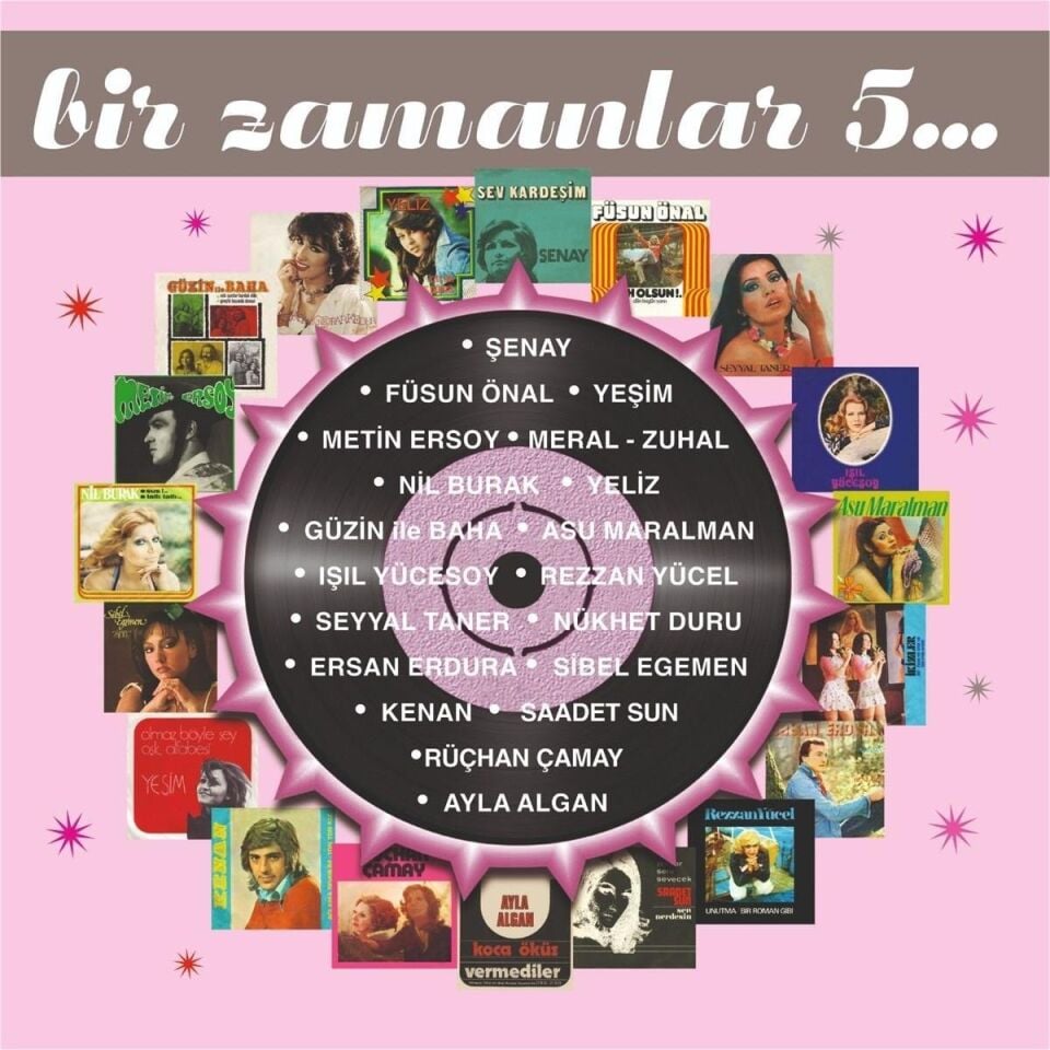 Karışık Sanatçılar Bir Zamanlar 5 - Plak