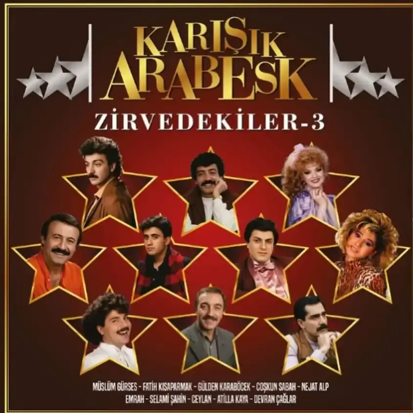 Karışık Arabesk Zirvedekiler 3 - Plak