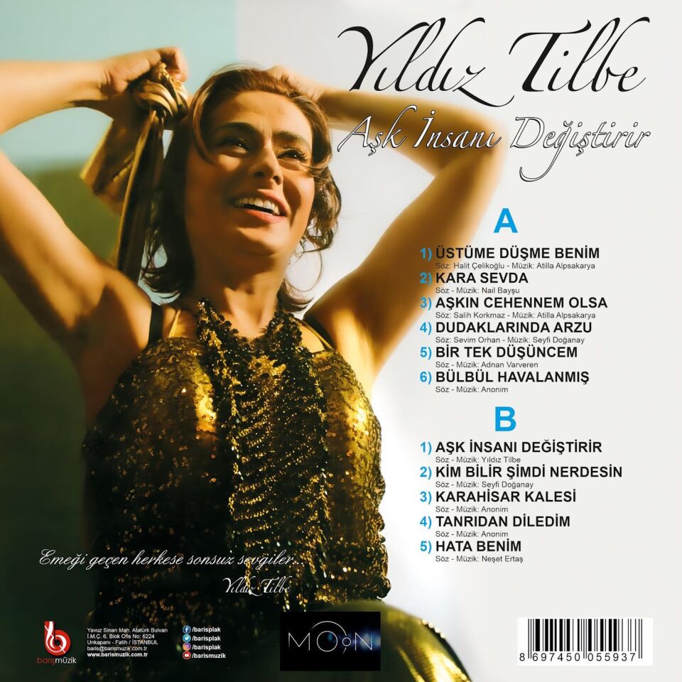 Yıldız Tilbe Aşk İnsanı Değiştirir Vol:2 - Plak