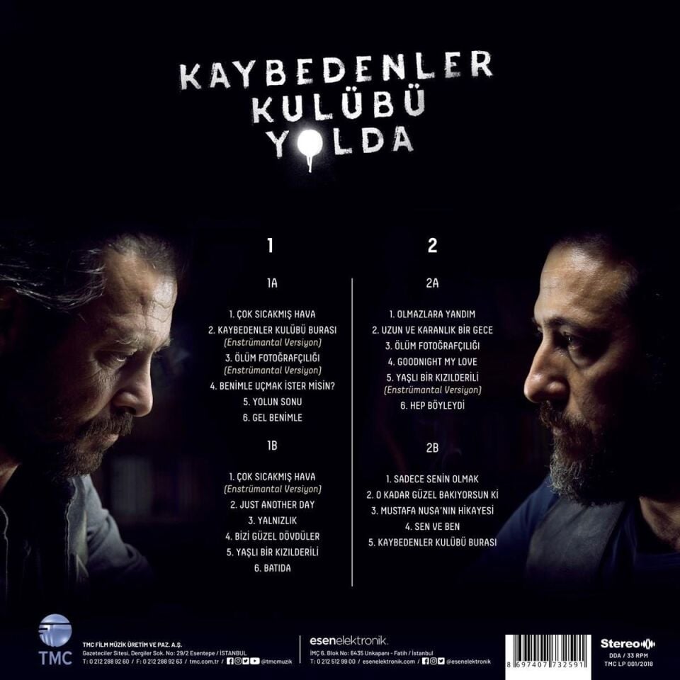 Kaybedenler Kulübü Yolda Orijinal Film Müzikleri - 2 Plak