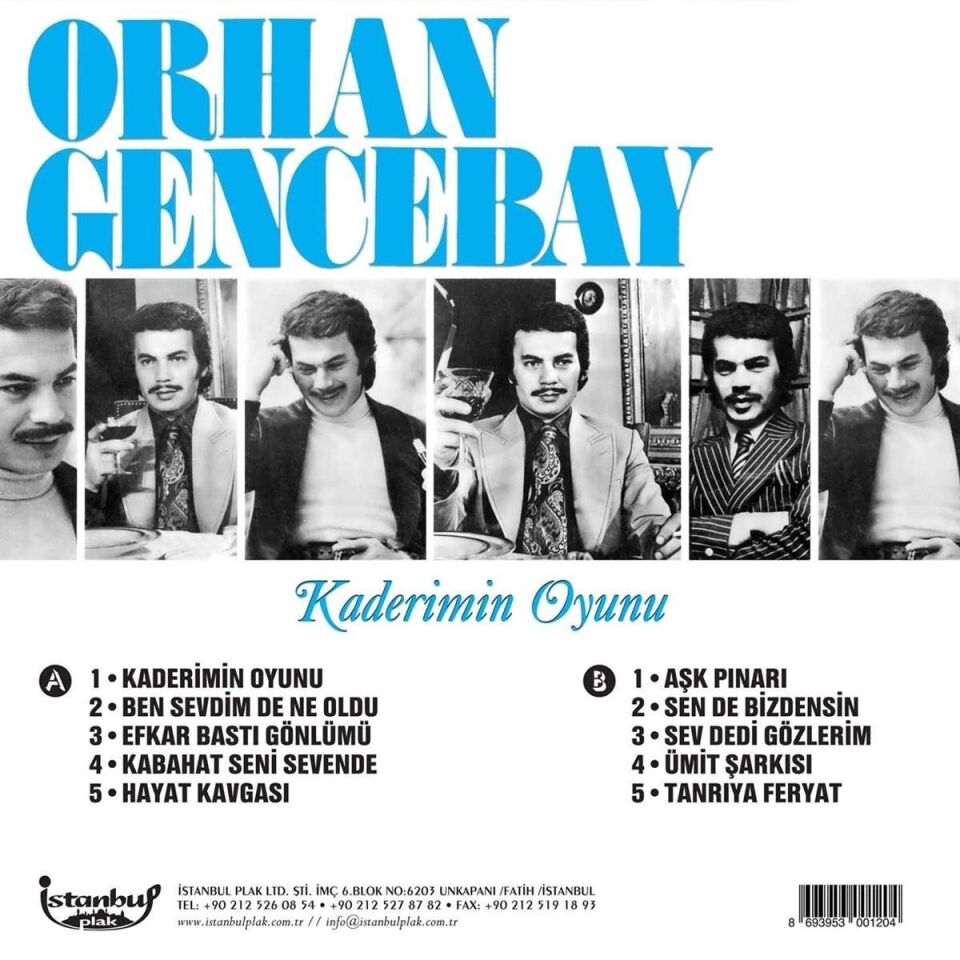 Orhan Gencebay Kaderimin Oyunu - Plak