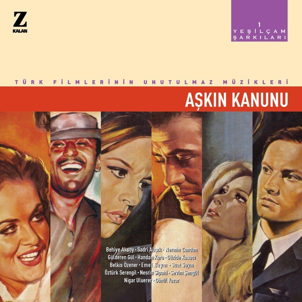 Yeşilçam Şarkıları 1 Aşkın Kanunu Plak - Türk Filmlerinin Unutulmaz Müzikleri