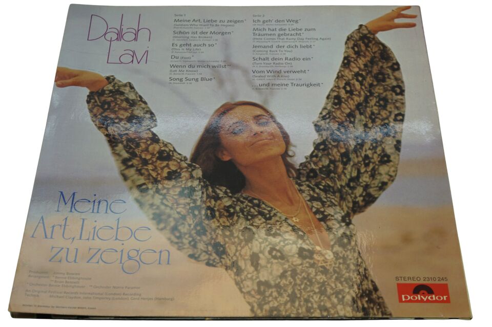 Daliah Lavi Meine Art Liebe Zu Zeigen - Plak