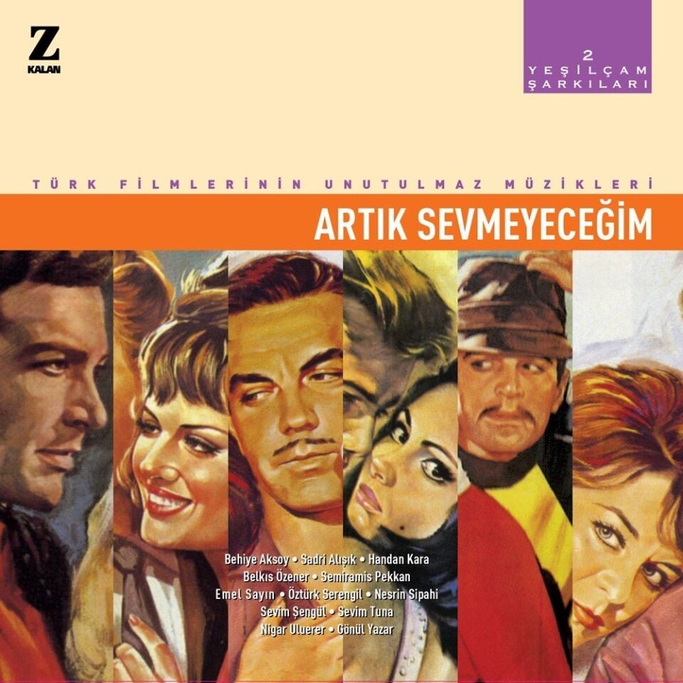 Yeşilçam Şarkıları 1 Artık Seveyeceğim Plak - Türk Filmlerinin Unutulmaz Müzikleri