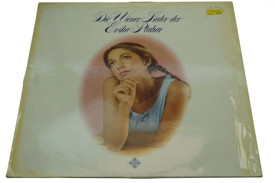 Erika Pluhar Die Wiener Lieder Der Erika Pluhar - Plak