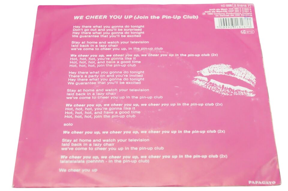 Barbarella We Cheer You Up (Join The Pin-Up Club) - Plak