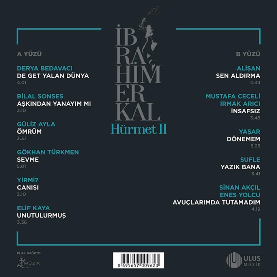 İbrahim Erkal Hürmet 2 - (Özel Solid Turkuaz Plak)