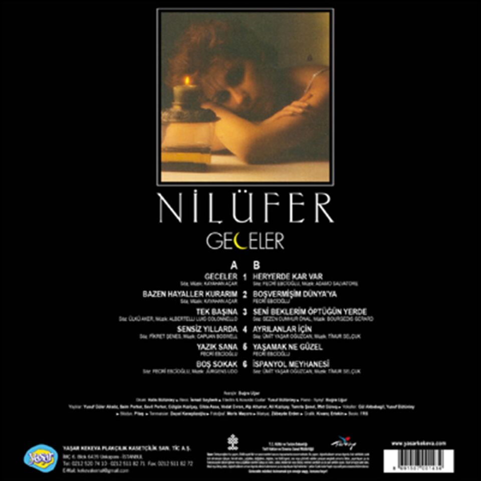 Nilüfer Geceler - Plak