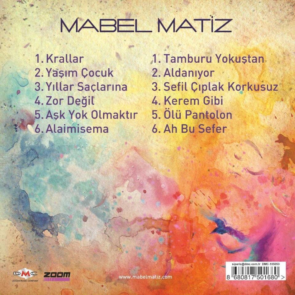 Mabel Matiz Yaşım Çocuk - Plak