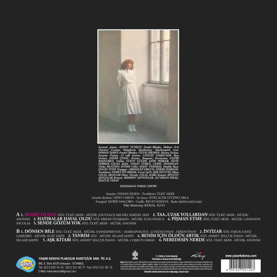 Nilüfer Sensiz Olmaz - Plak