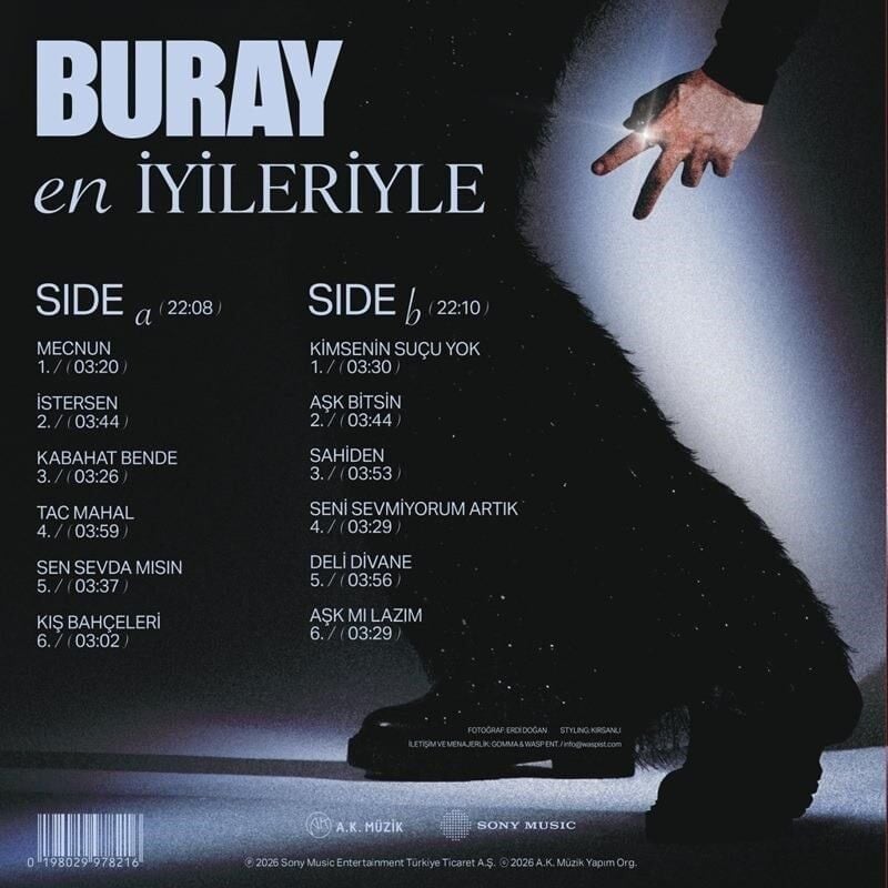 Buray En İyileriyle - Plak