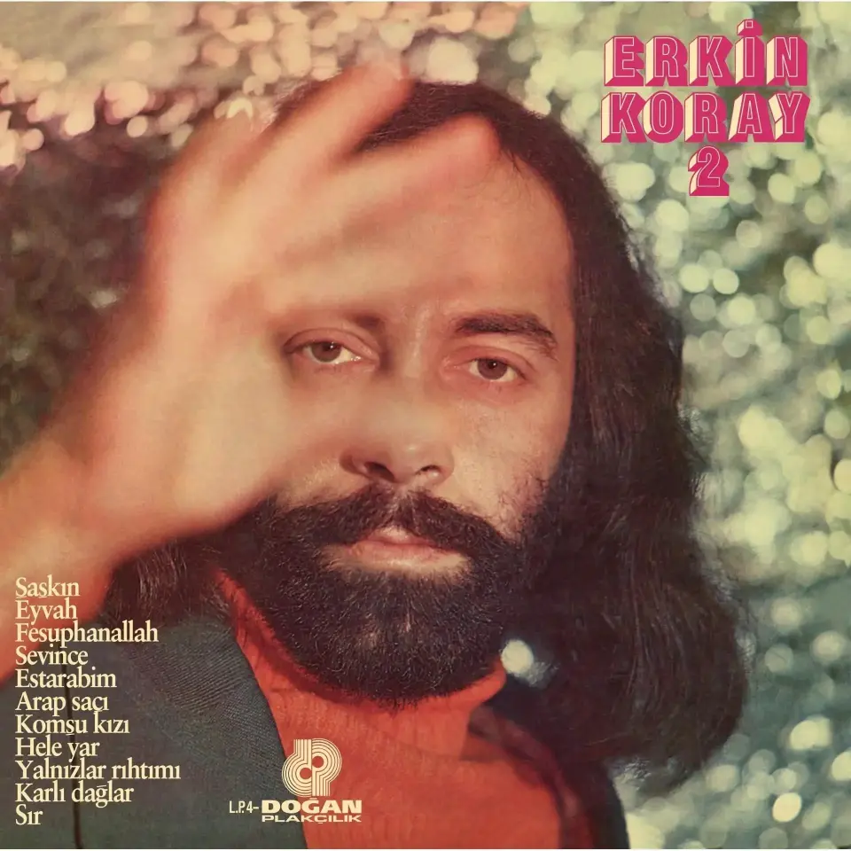 Erkin Koray Erkin Koray Vol.2 -Renkli  Plak