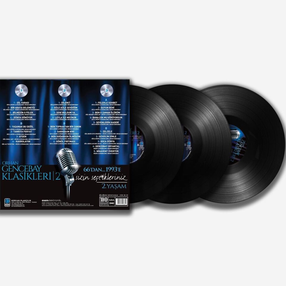 Orhan Gencebay Klasikleri Vol 2 - 3 Plak