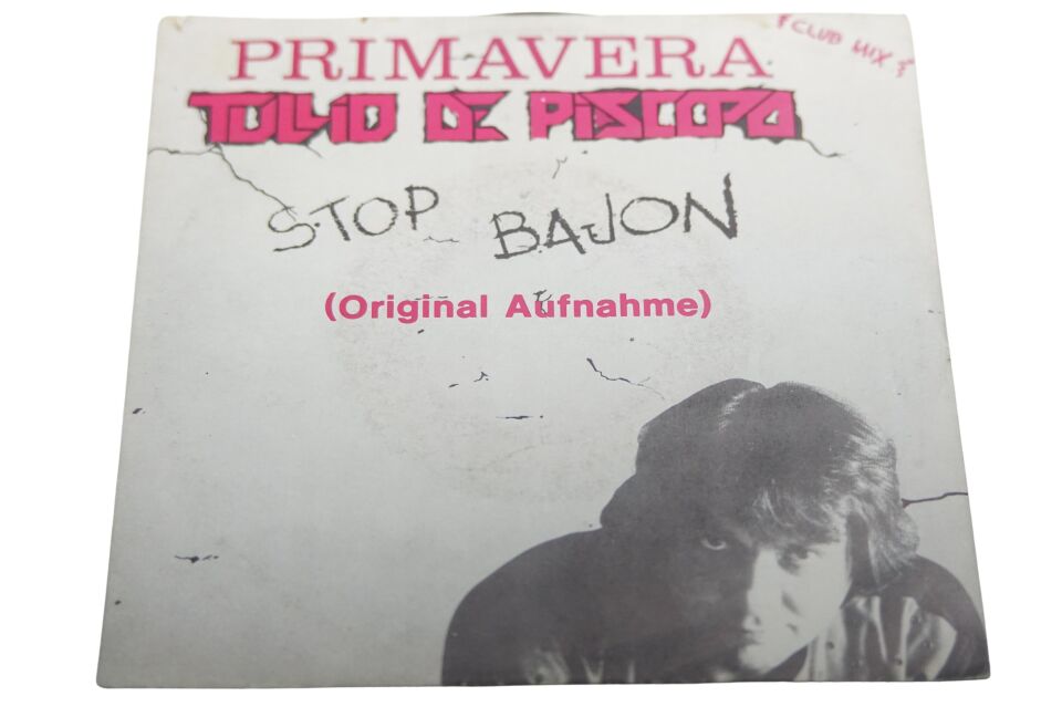 Tullio De Piscopo Primavera (Stop Bajon) - Plak