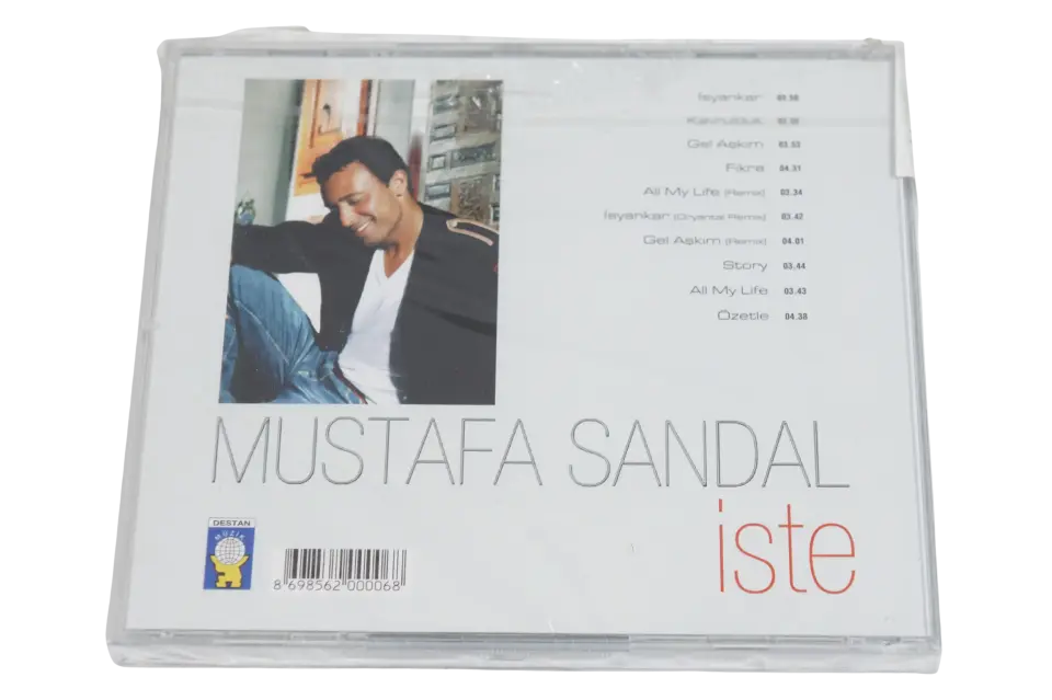 Mustafa Sandal İste - (Destan Müzik Dönem Baskı) CD