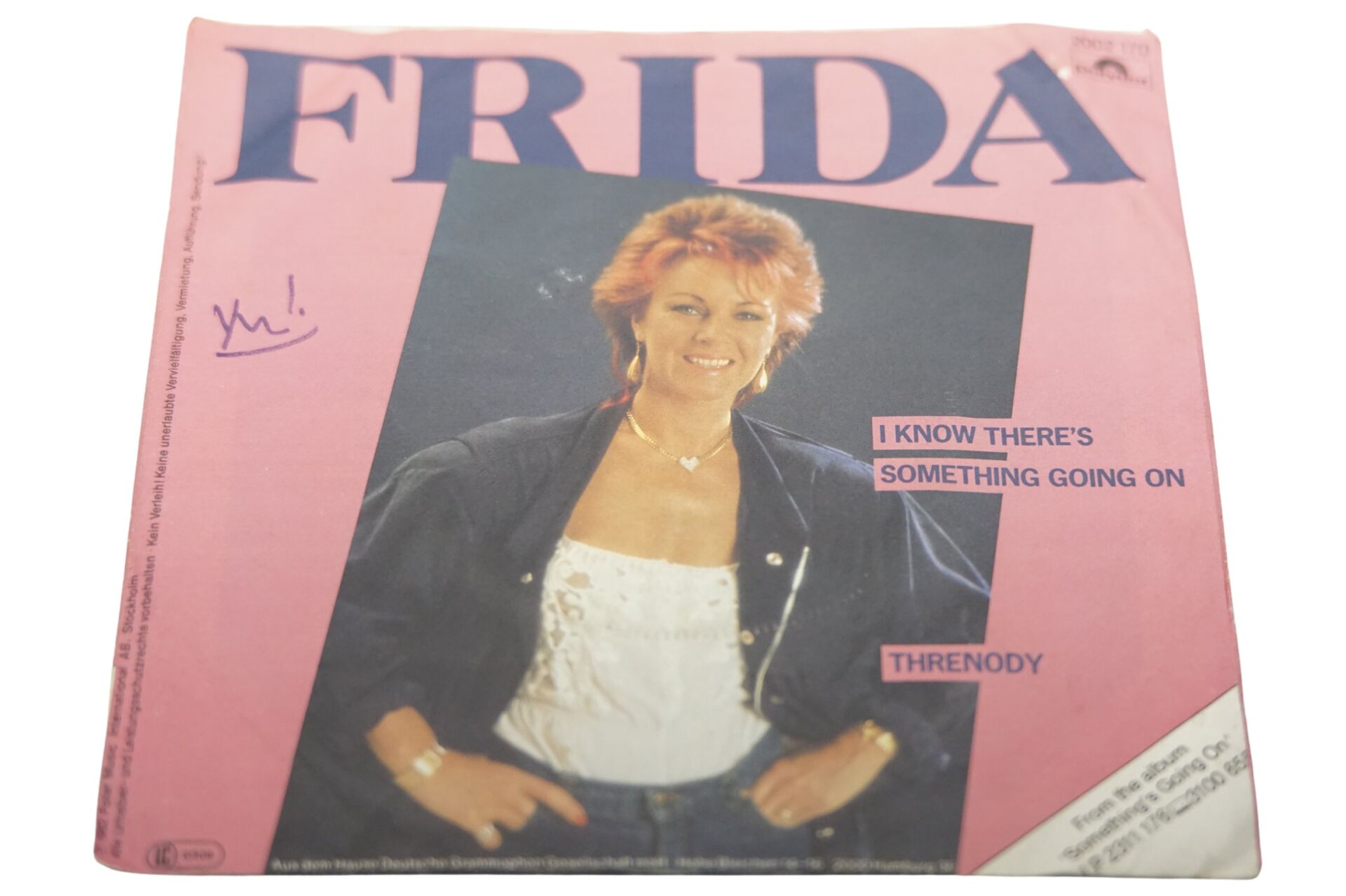 Frida I Know There's Something Going On / Threnody - Plak