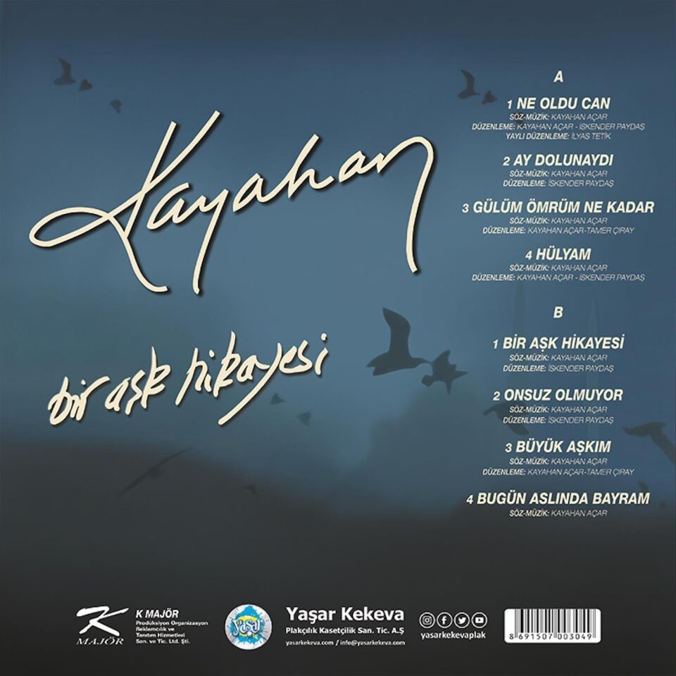 Kayahan Bir Aşk Hikayesi - Plak
