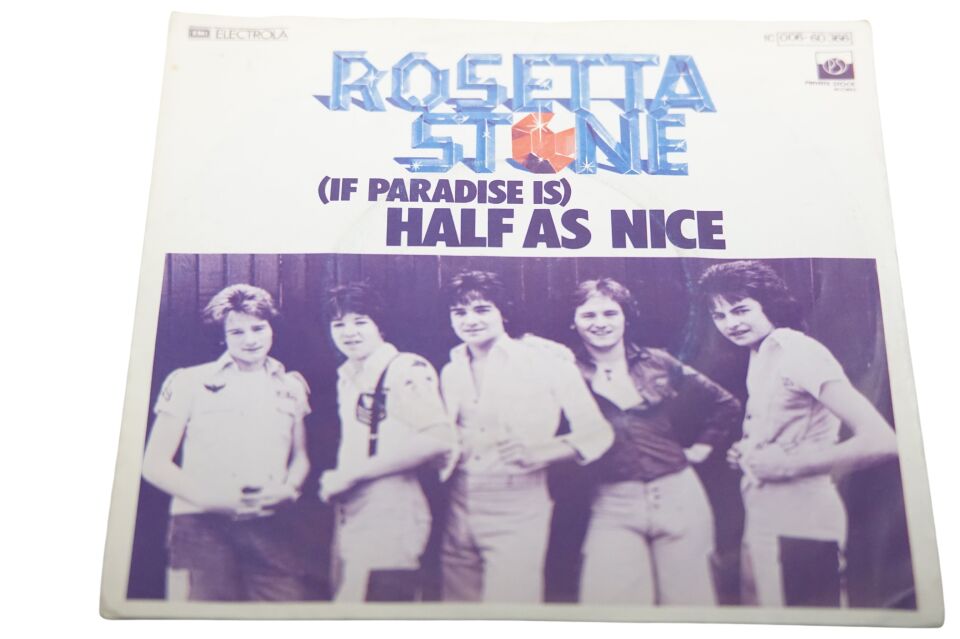 Rosetta Stone (If Paradise Is) Half As Nice - Plak