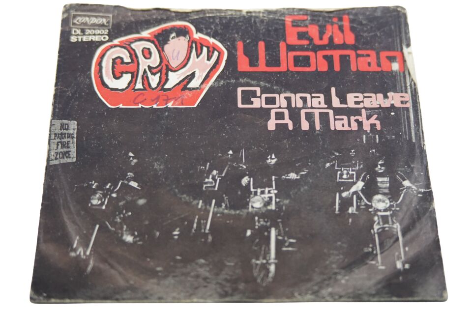 The Crow Evil Woman - Plak