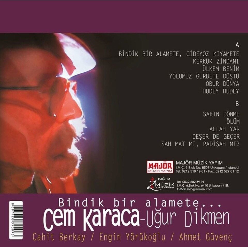 Cem Karaca Bindik Bir Alamete - Plak